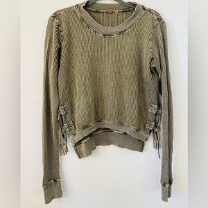 ‼️SOLD‼️ FREE PEOPLE INTERLAKEN THERMAL TOP